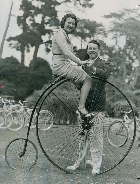 Penny-Farthing Old Photos