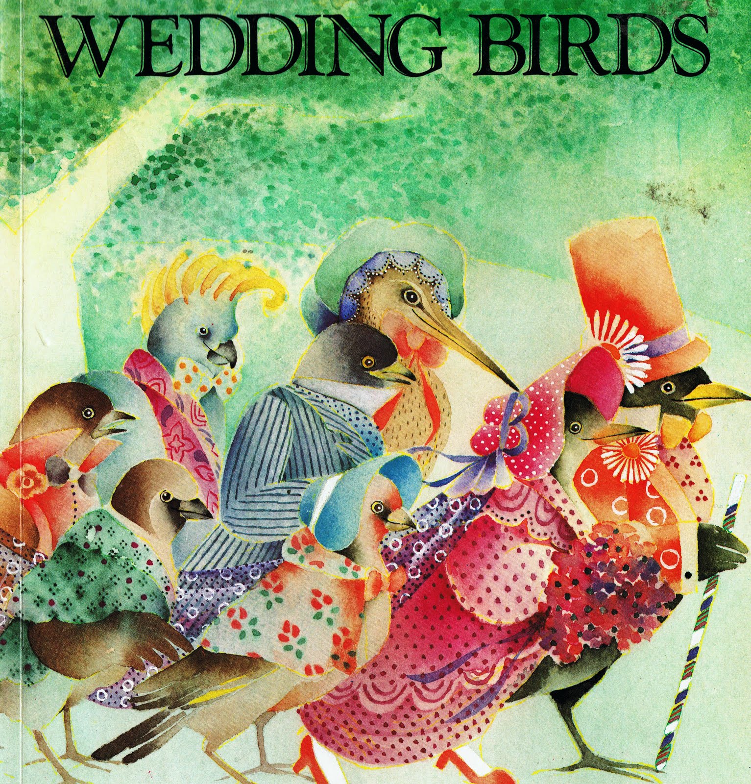 Little Library of Rescued Books Wedding Birds by Jutta Ash (translated