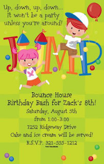 kids birthday invitations