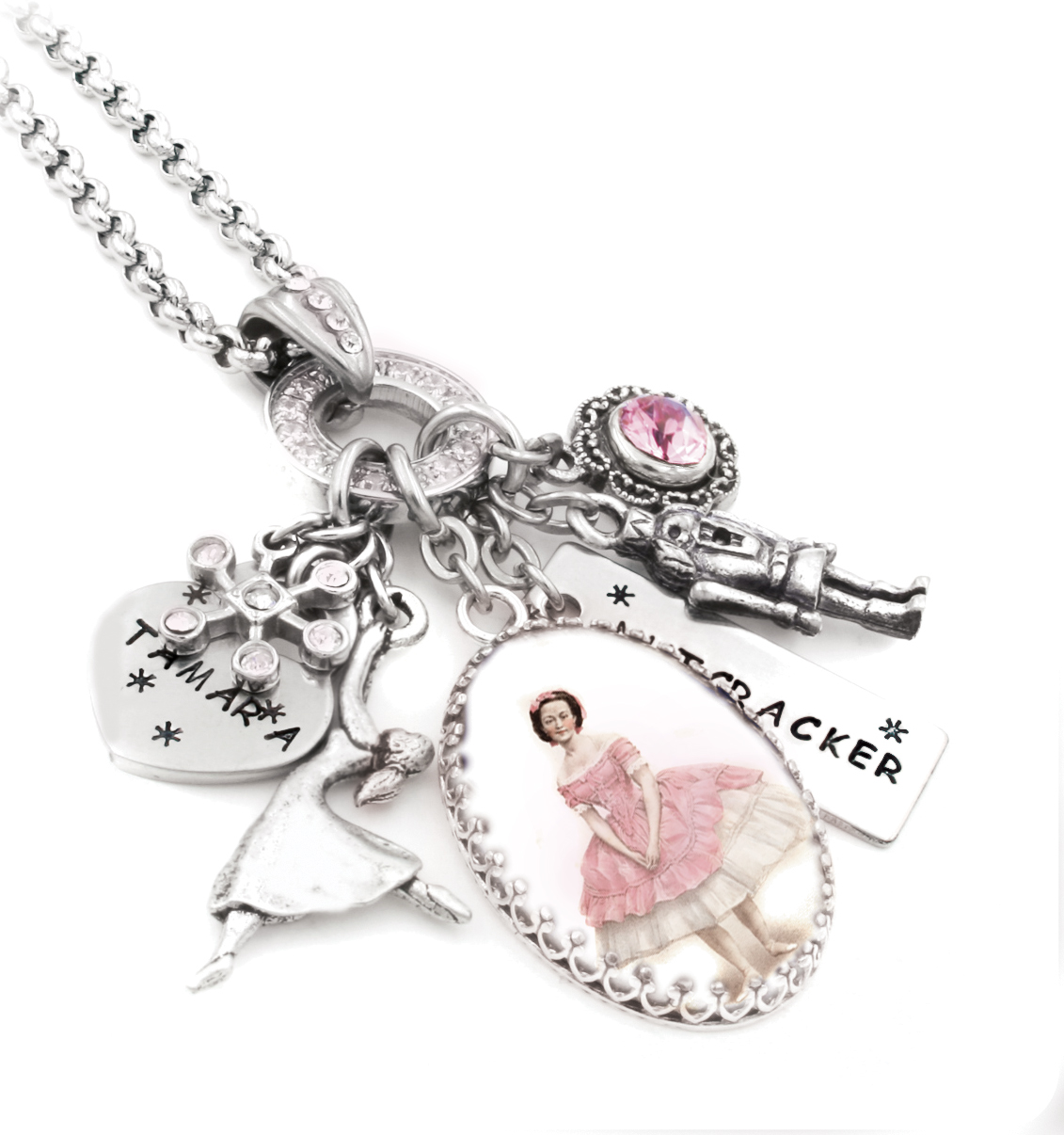 Blackberry Designs Jewelry Nutcracker necklace with Clara and