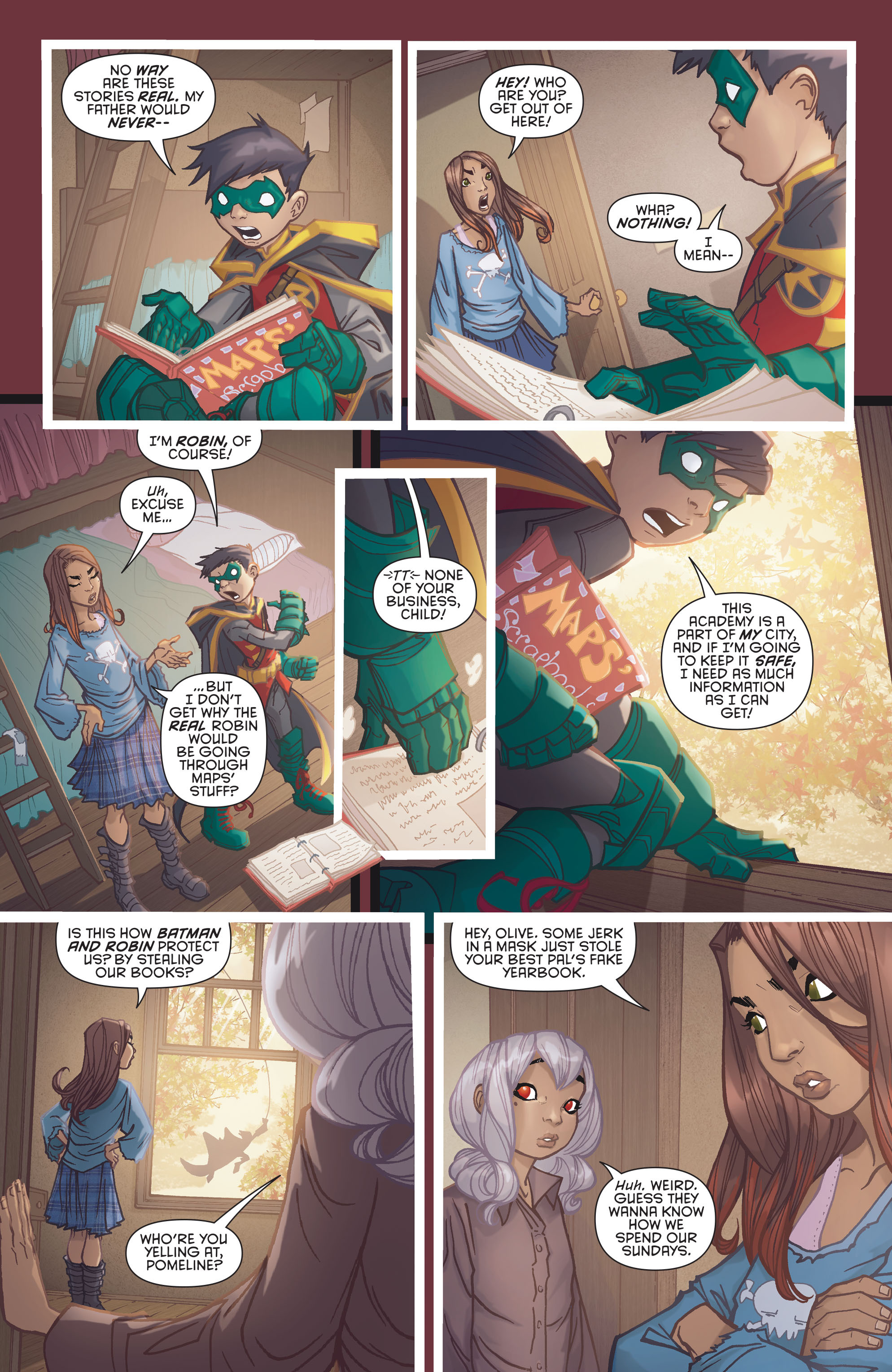 Read online Gotham Academy comic -  Issue #16 - 8