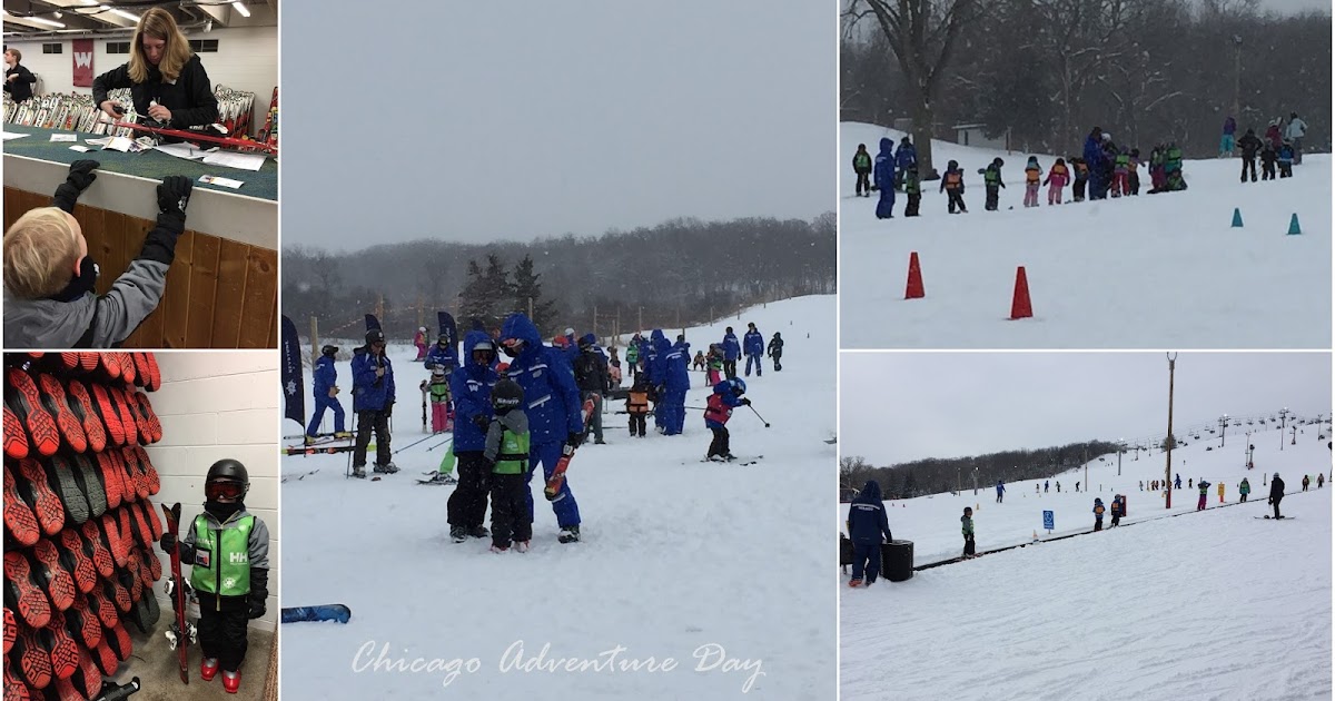 Chicago Adventure Day Road Trip Ski Lessons (Wilmot Mountain)