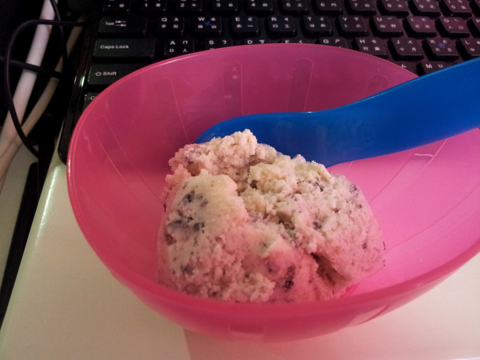 A Giggler's Life Making My own Ice Cream Kenwood IM280