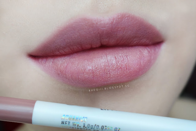 Colourpop Lippie Pencil Aquarius Lip Swatch Kathleenlights