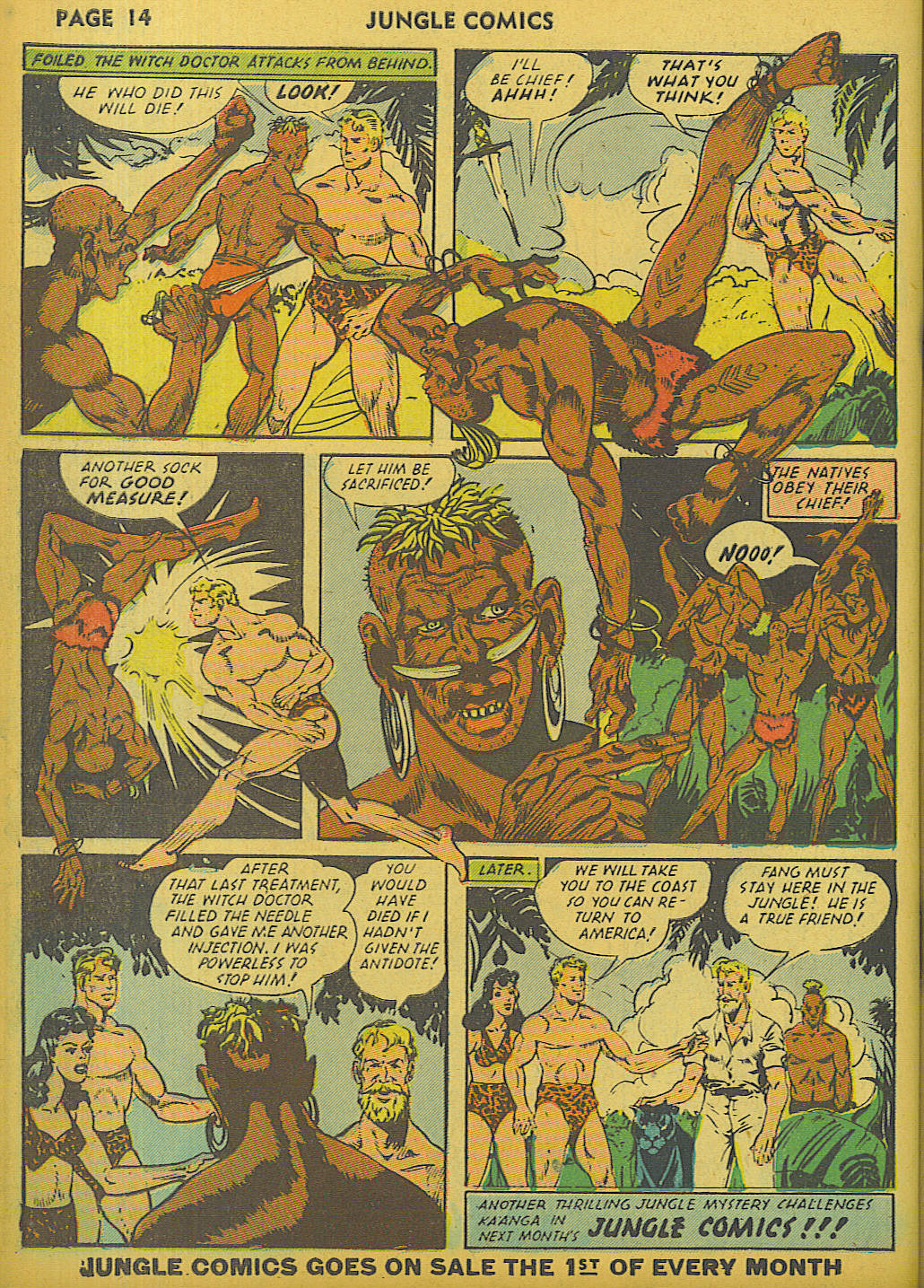 Read online Jungle Comics comic -  Issue #30 - 18