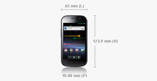 Smartphone Samsung Nexus S Super Lcd Smartphone 4 Pouces