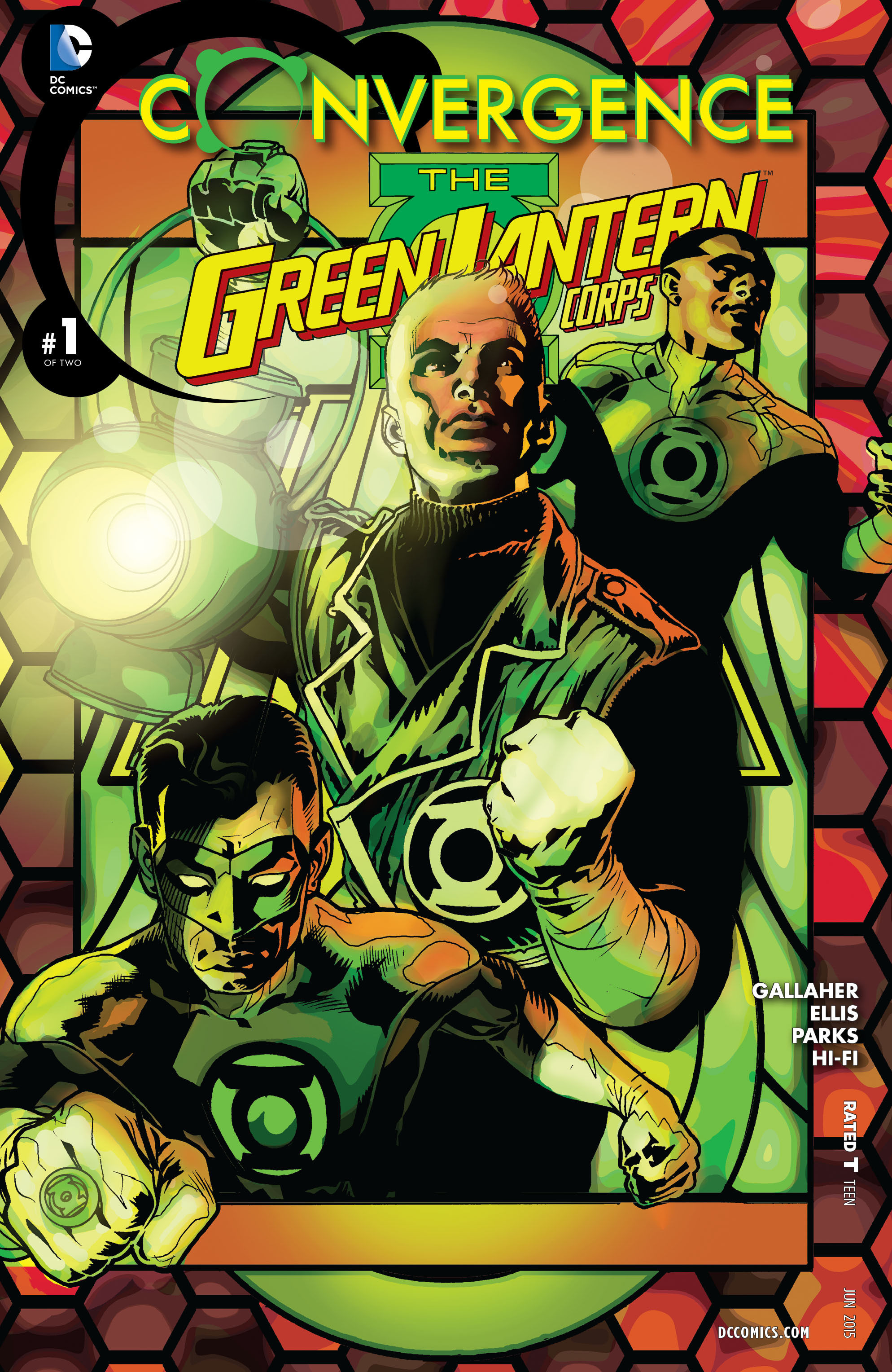 Read online Convergence Green Lantern Corps comic -  Issue #1 - 1