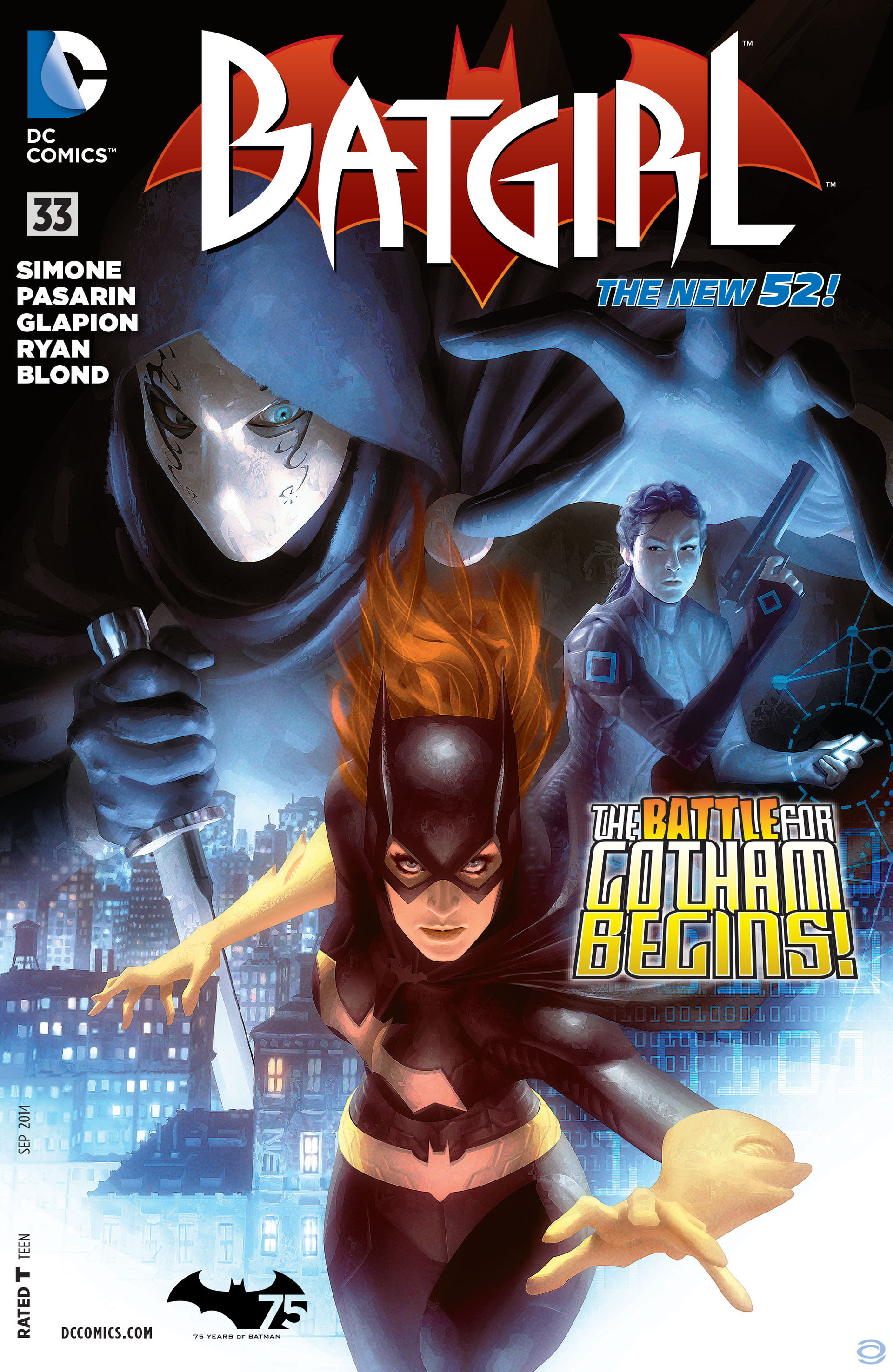 Read online Batgirl (2011) comic -  Issue #33 - 1
