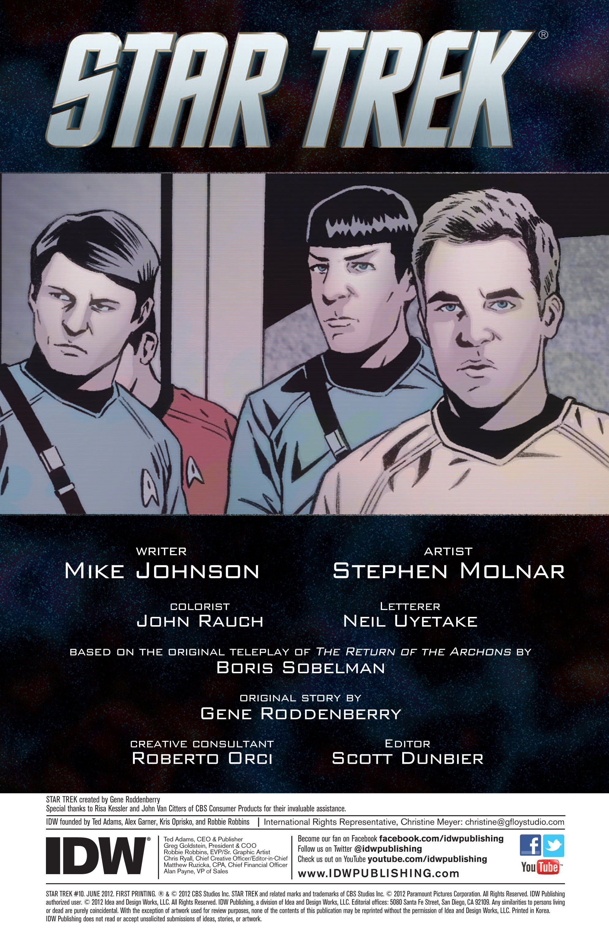 Read online Star Trek (2011) comic -  Issue # _TPB 3 - 32