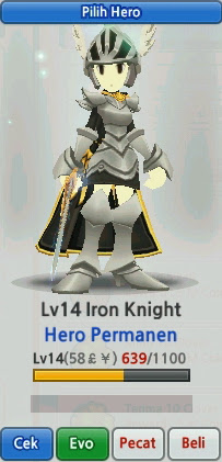 Iron Knight Evolution Lost Saga Indonesia