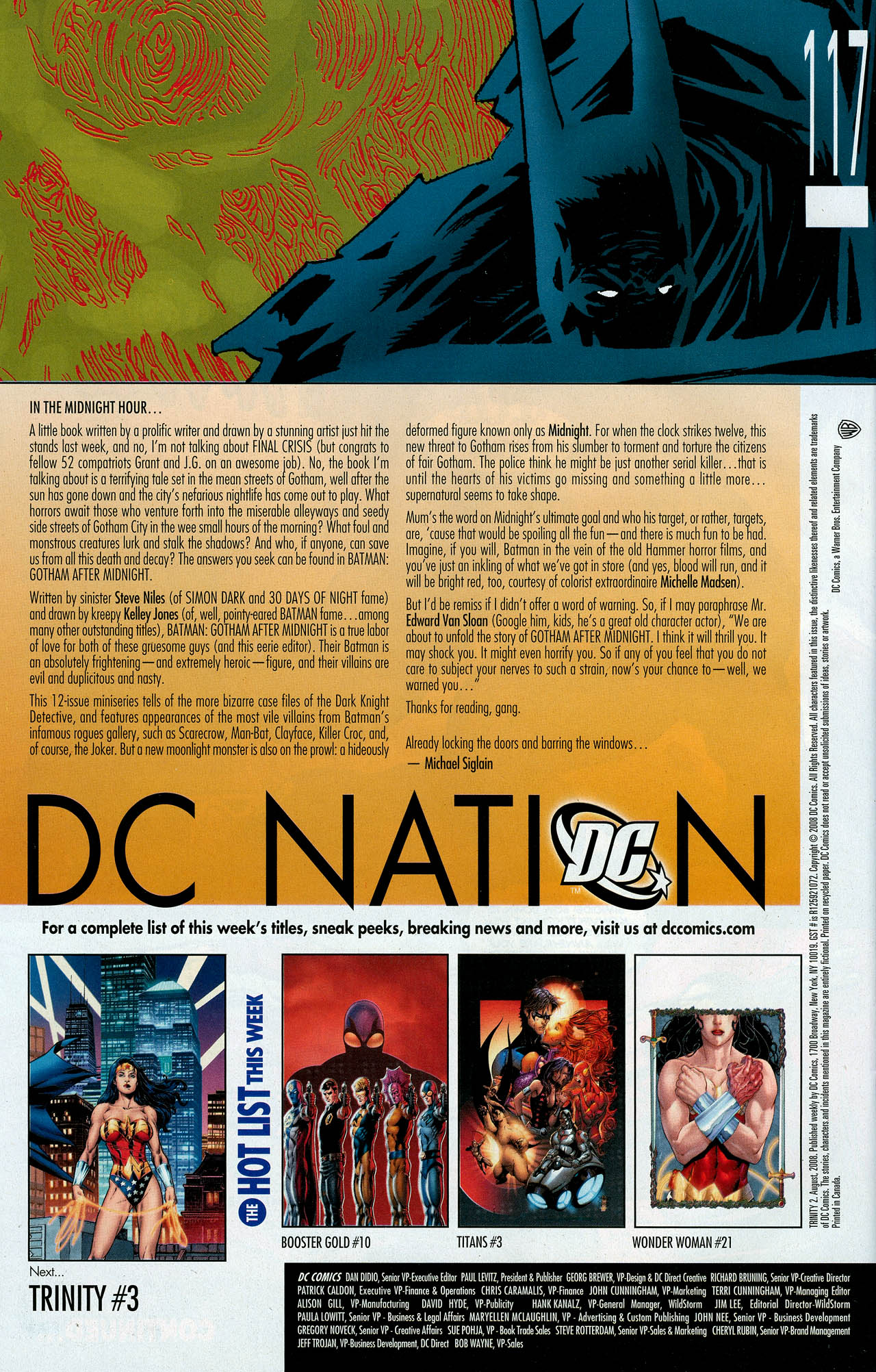 Read online Trinity (2008) comic -  Issue #2 - 31