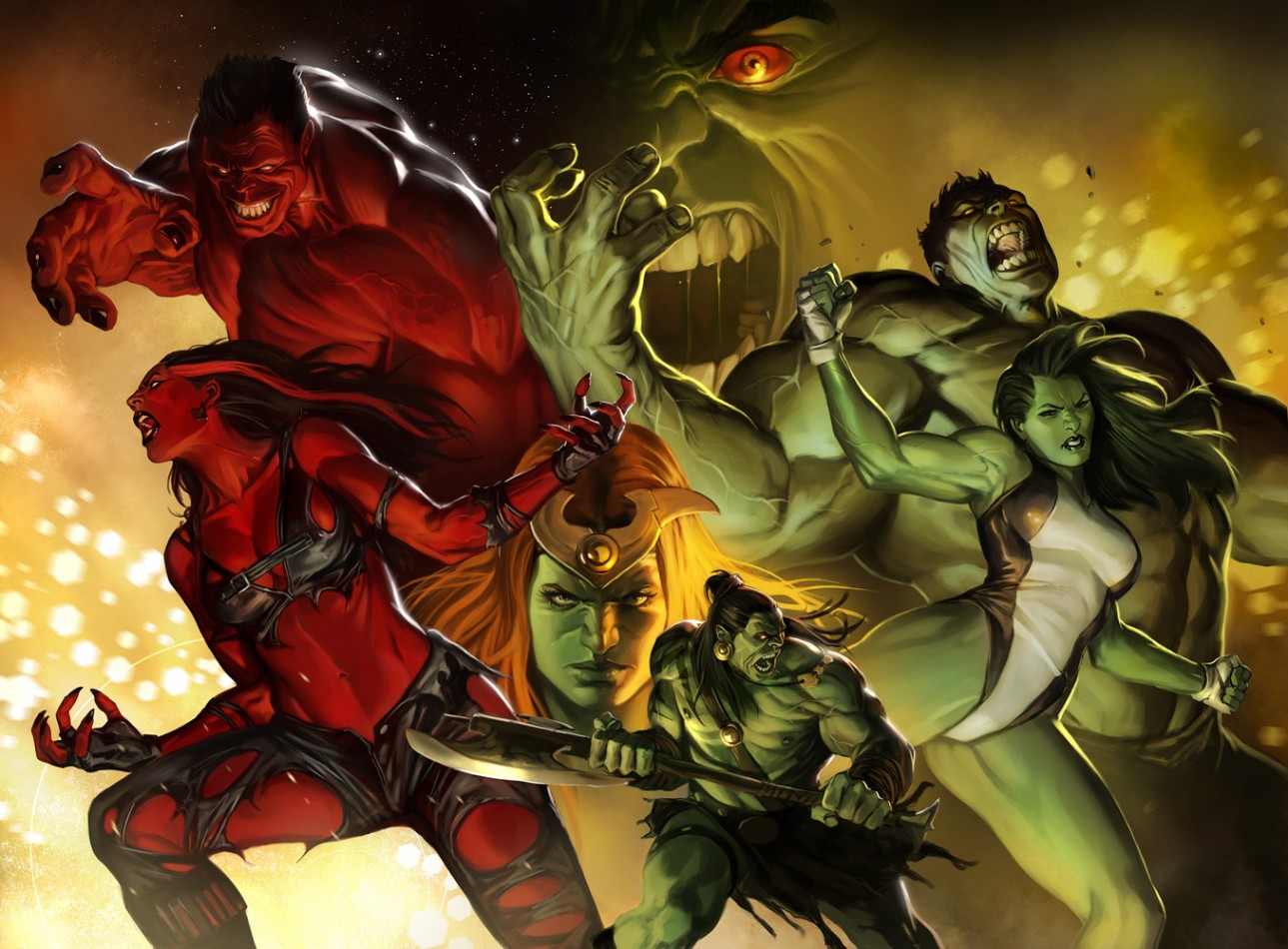 Lido Shuffle: Panel Vision - Gamma Guide: Marvel's Other Incredible Hulks