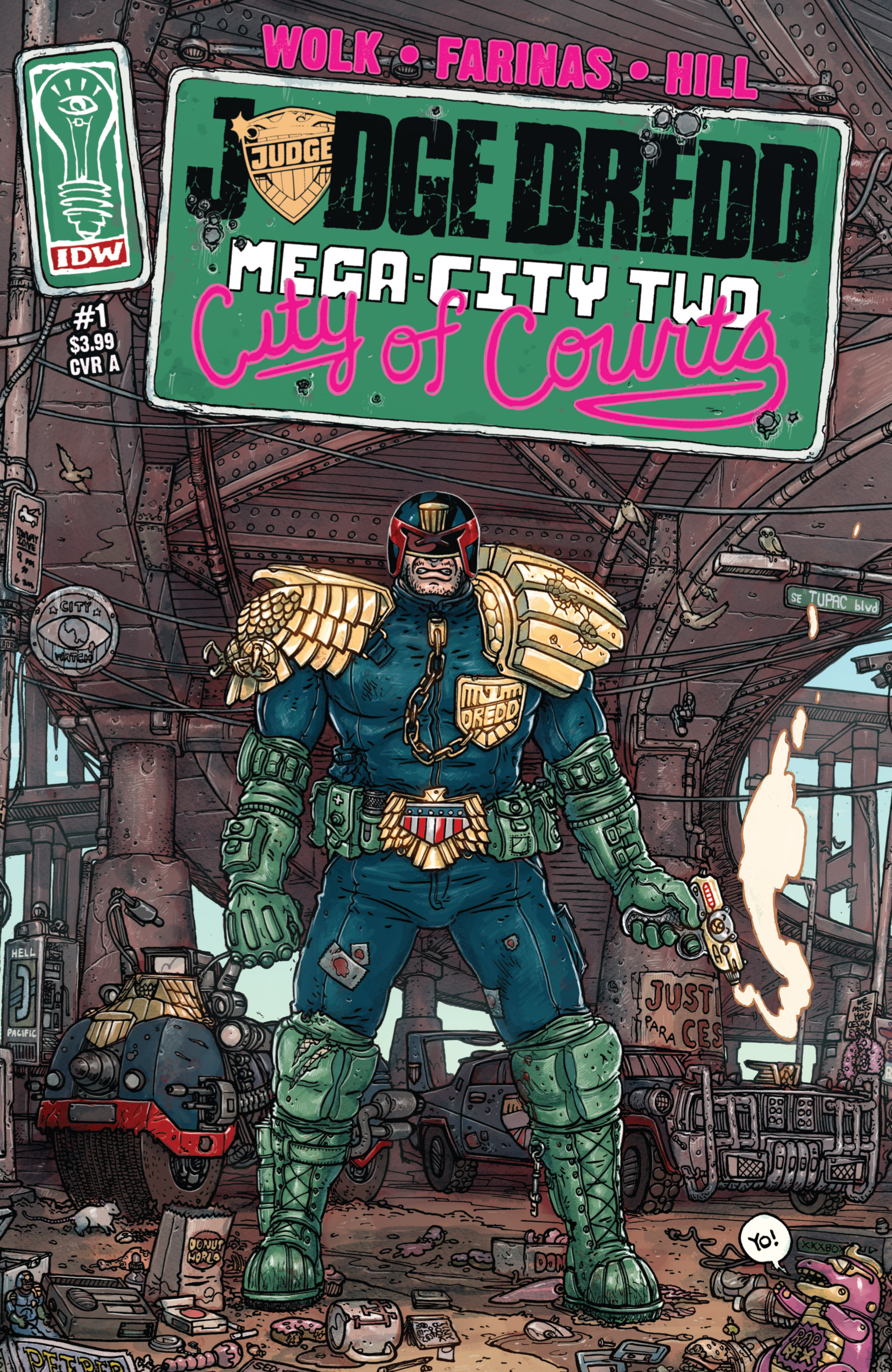 Read online Judge Dredd: Mega-City Two comic -  Issue #1 - 1