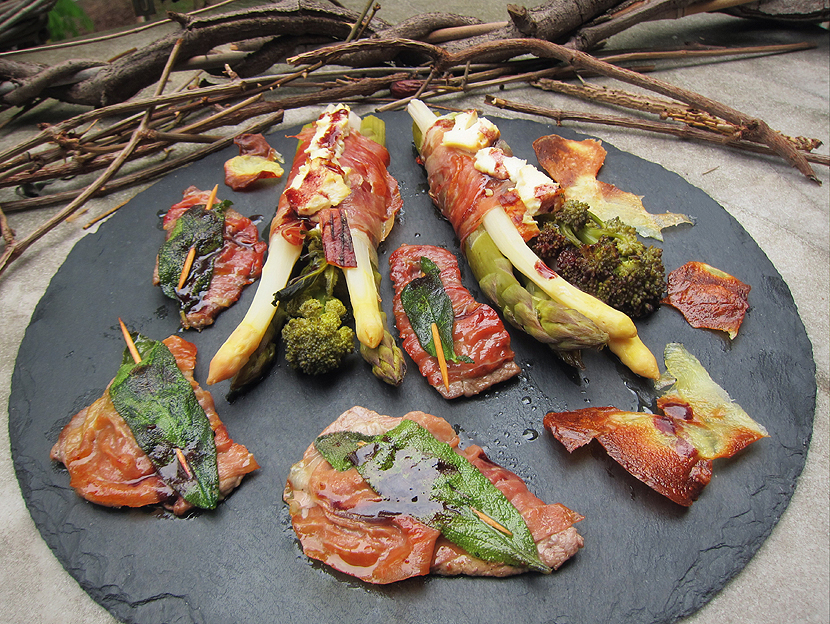 Genussbereit: Osteressen: Mit Ricotta affumicata überbackene Spargel ...
