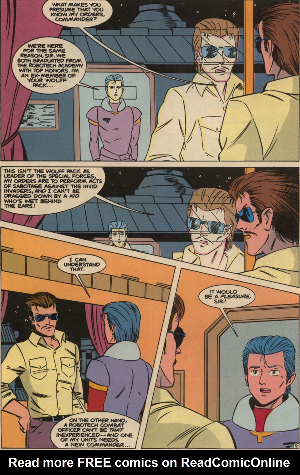 Read online Robotech The New Generation comic -  Issue #8 - 11