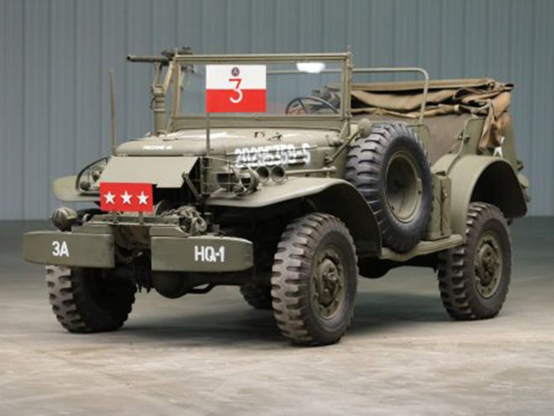 General Patton’s WWII Dodge WC57 Command Car for sale