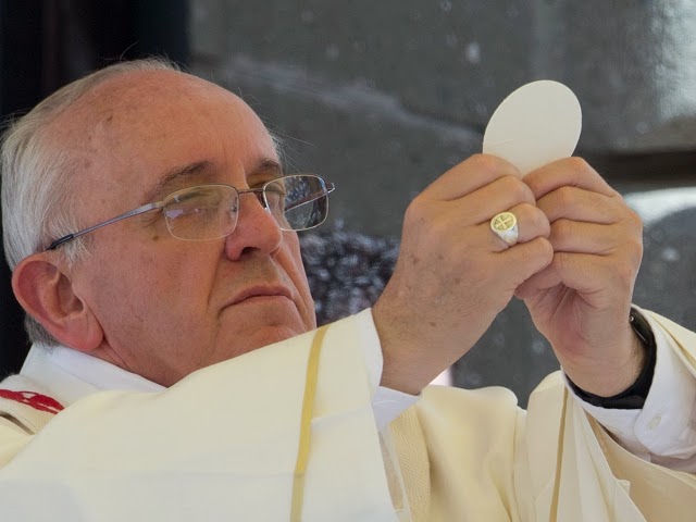 Pope Francis Eucharist