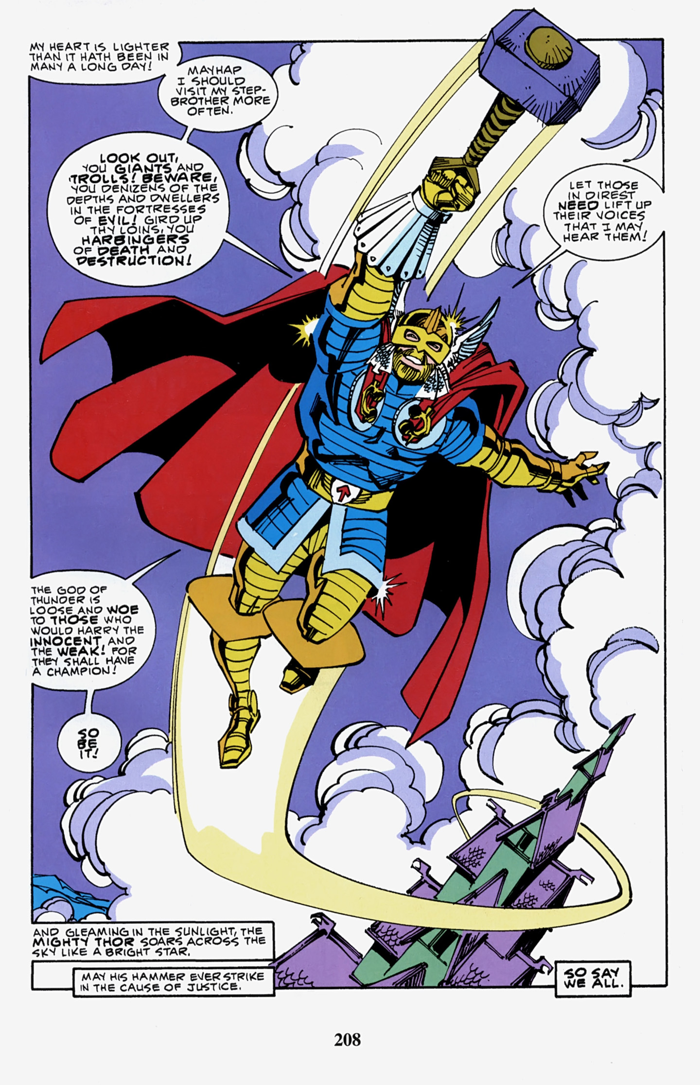 Read online Thor Visionaries: Walter Simonson comic -  Issue # TPB 5 - 208