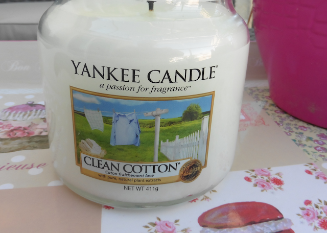 Bougie Yankee Candle Clean Cotton
