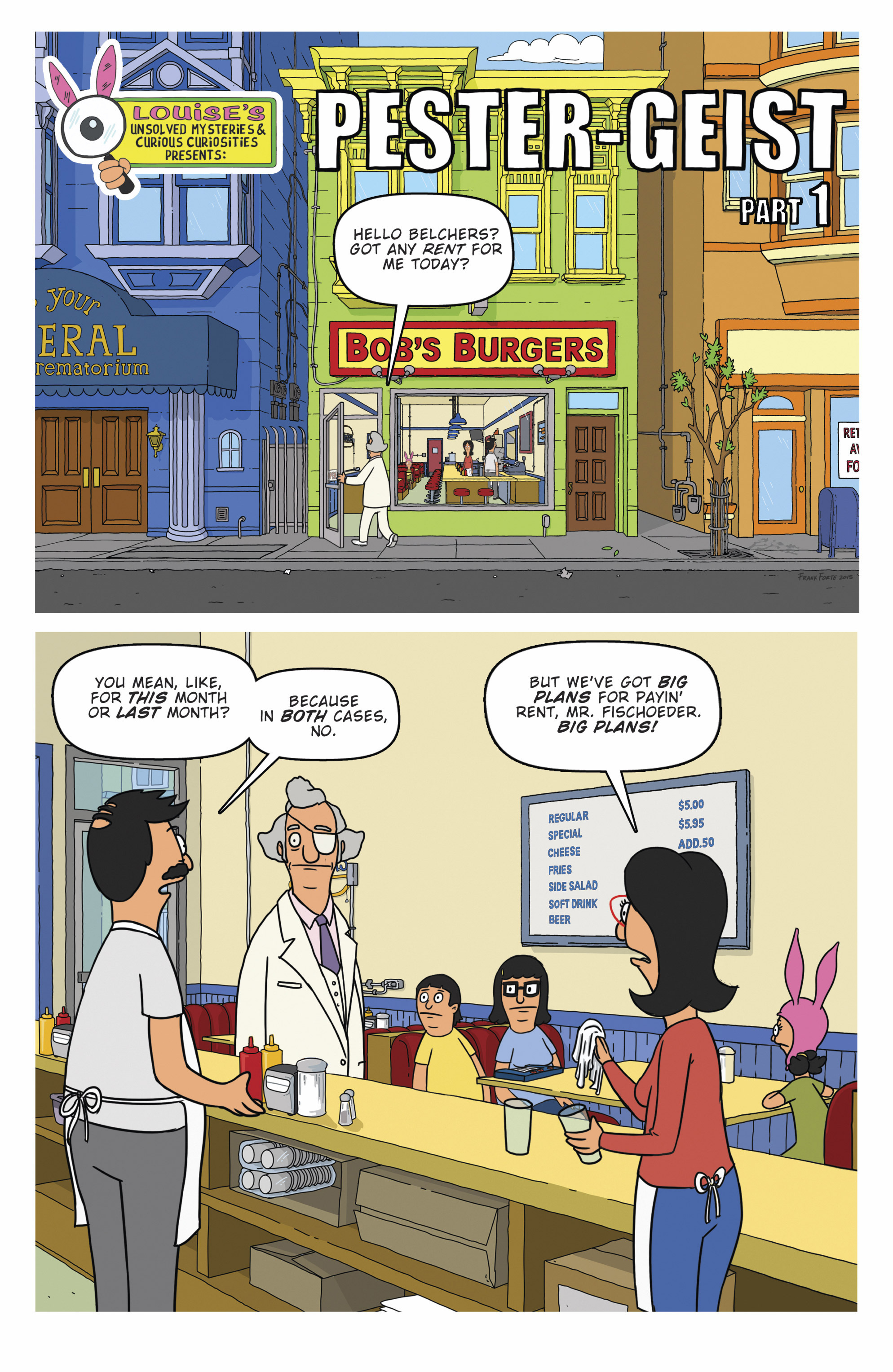 Read online Bob's Burgers (2015) comic -  Issue #5 - 12