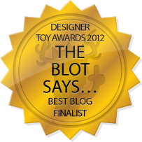 The Blot Says - 2012 Designer Toy Awards Best Blog Finalist