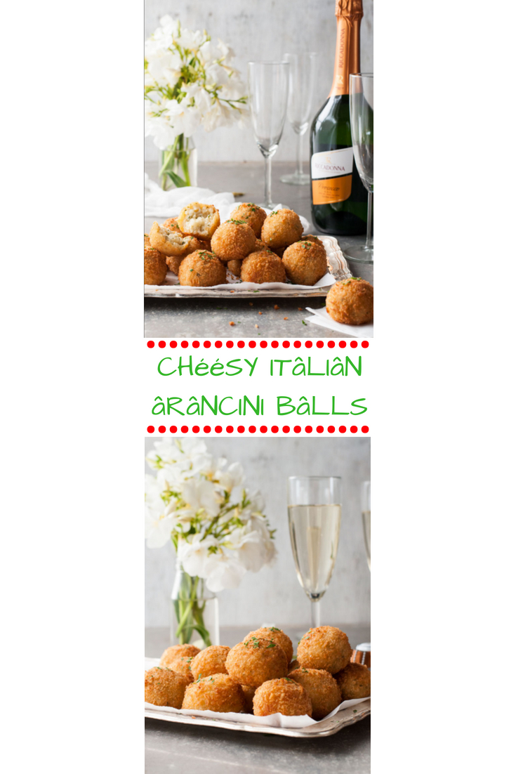 CHééSY ITâLIâN âRâNCINI BâLLS | healty food recipes