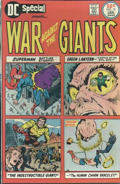 Dave's Comic Heroes Blog: DC Heroes War Against The Giants