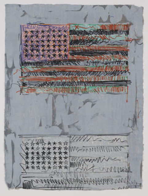 Jasper Johns Flags II Collection The Museum of Modern Art, NY