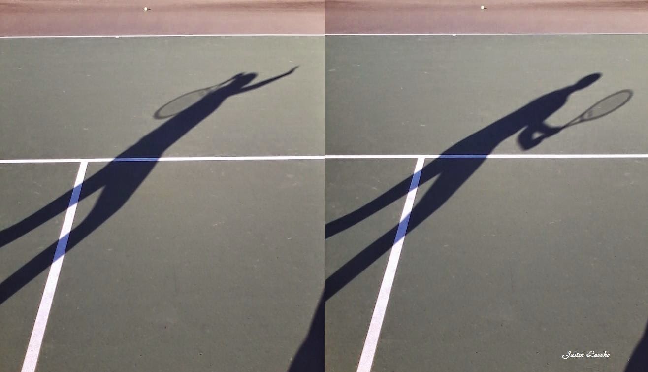 2015 | Justin Lacche | First Tennis of the New Year