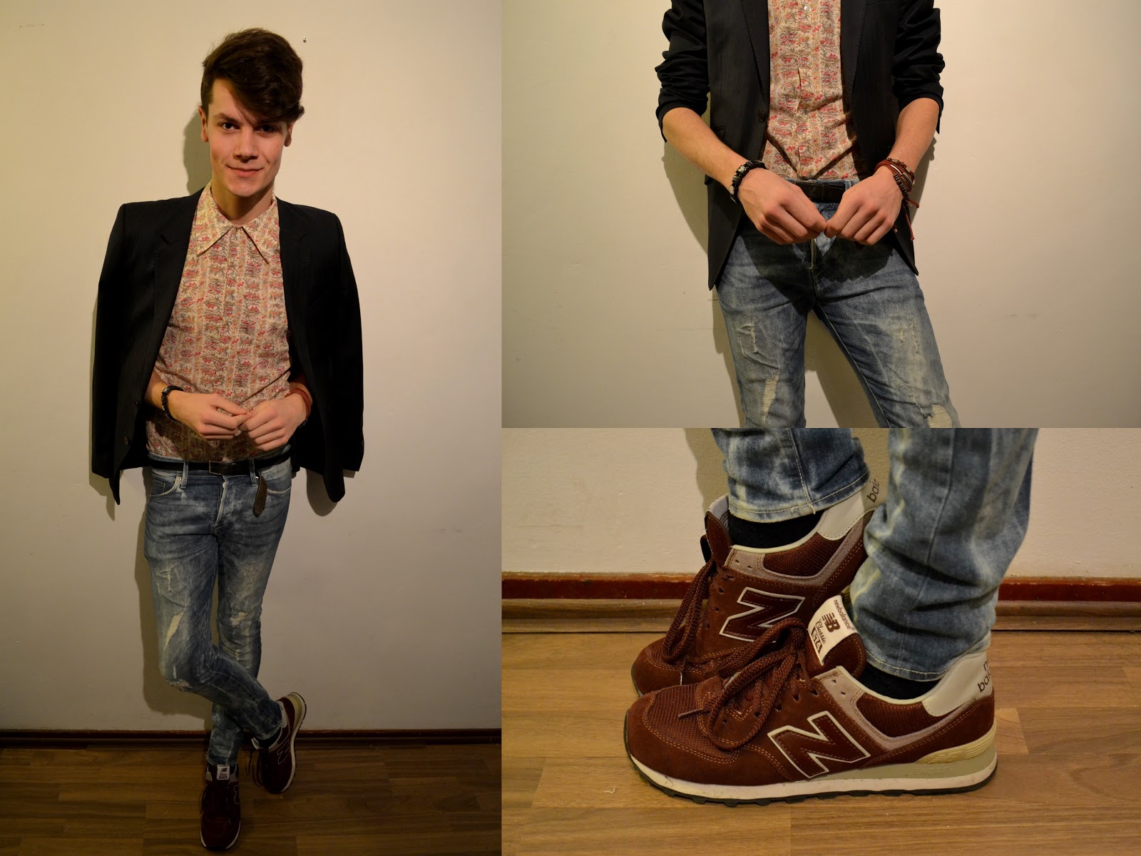 new balance with skinny jeans