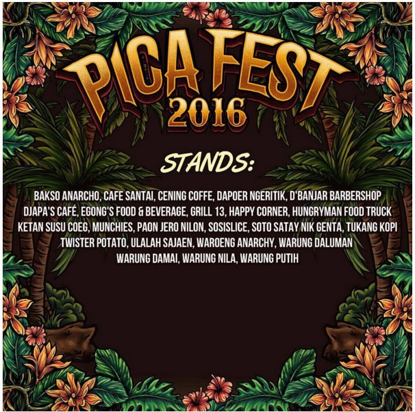 Ajang PICA Fest 2016 Pesta Bagi Pengusaha Distro di Bali