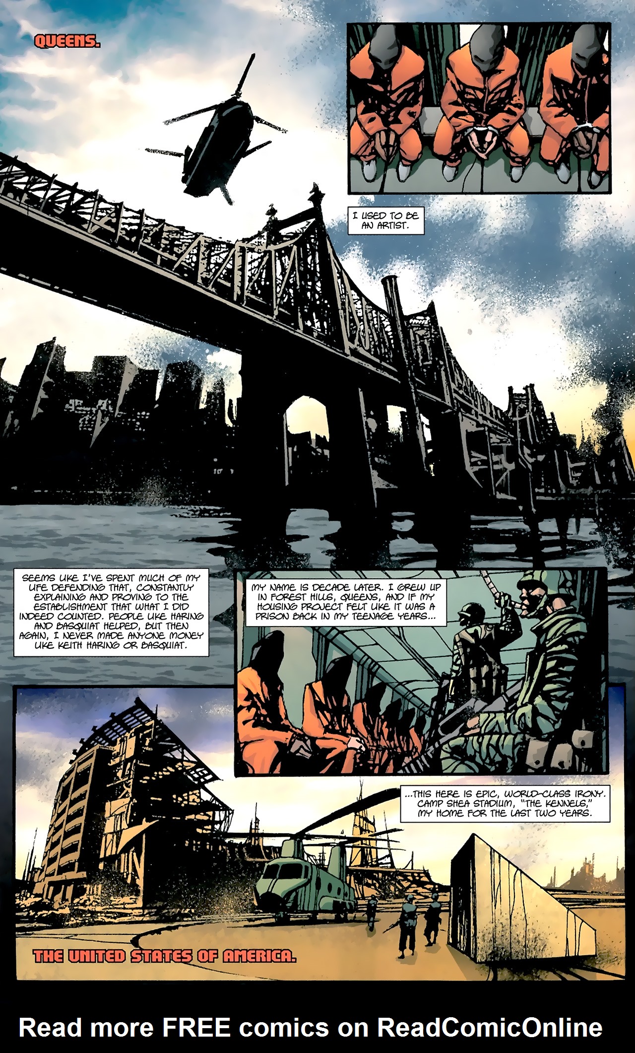 Read online DMZ (2006) comic -  Issue #58 - 7
