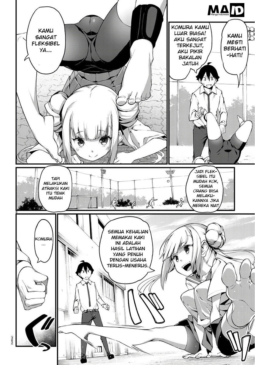 Baca Komik Ashigei Shoujo Komura-san Chapter 0 Komik Station