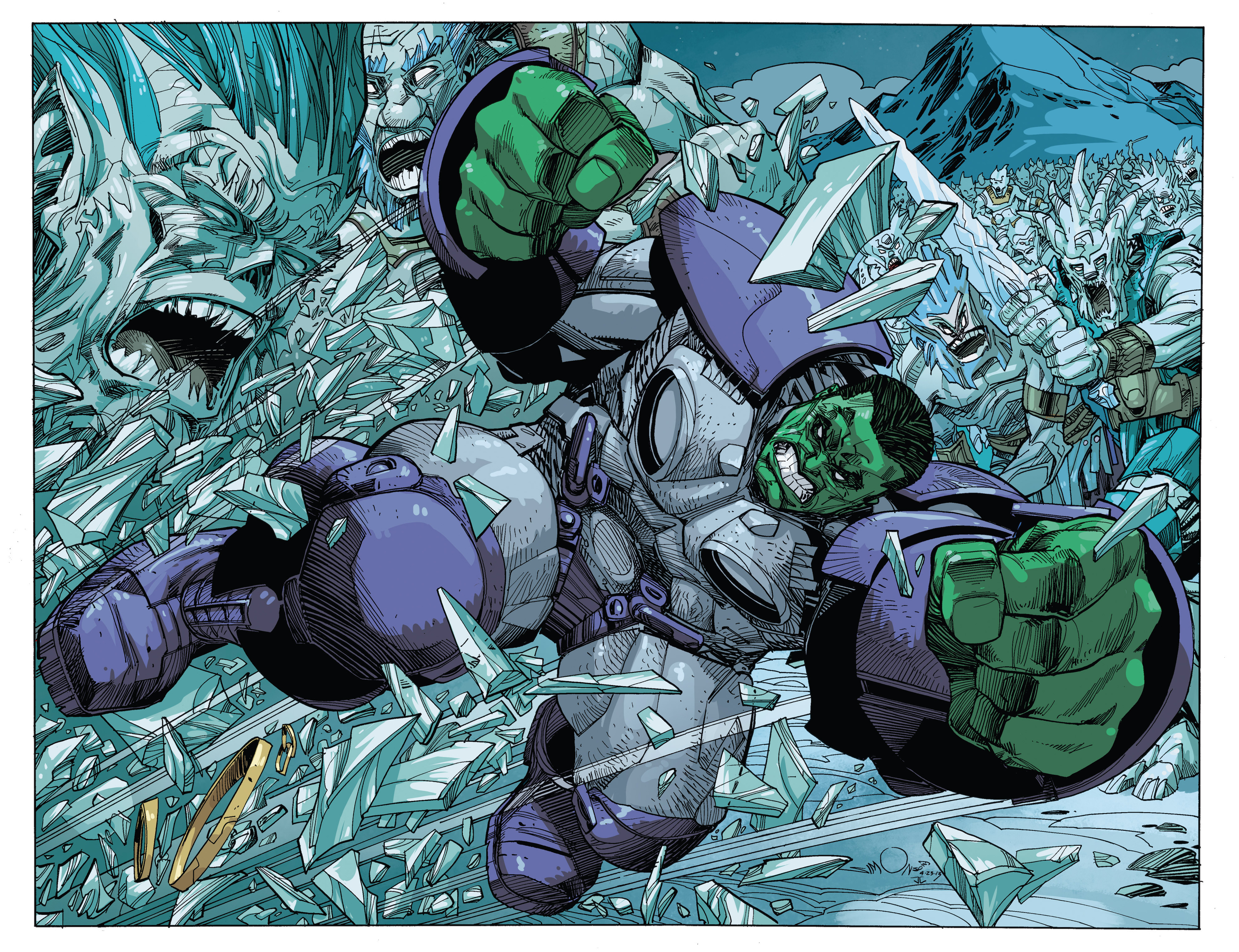 Read online Indestructible Hulk comic -  Issue #8 - 12