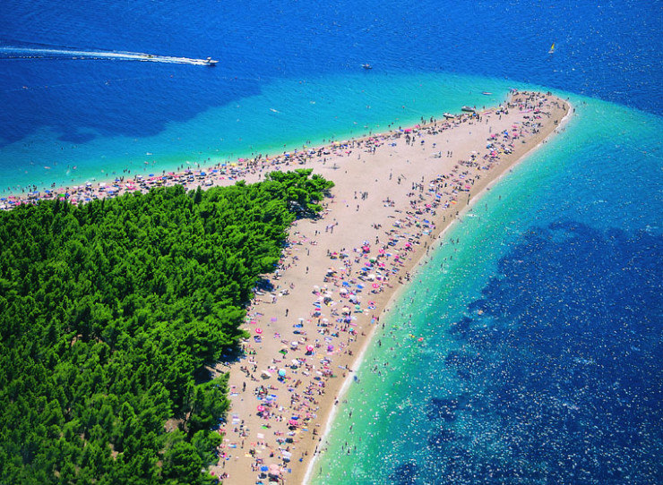 33 Amazing Beaches From Around The World - Golden Horn (Zlatni Rat), Brac Island, Croatia 33 Amazing Beaches From Around The World - Golden Horn (Zlatni Rat), Brac Island, Croatia