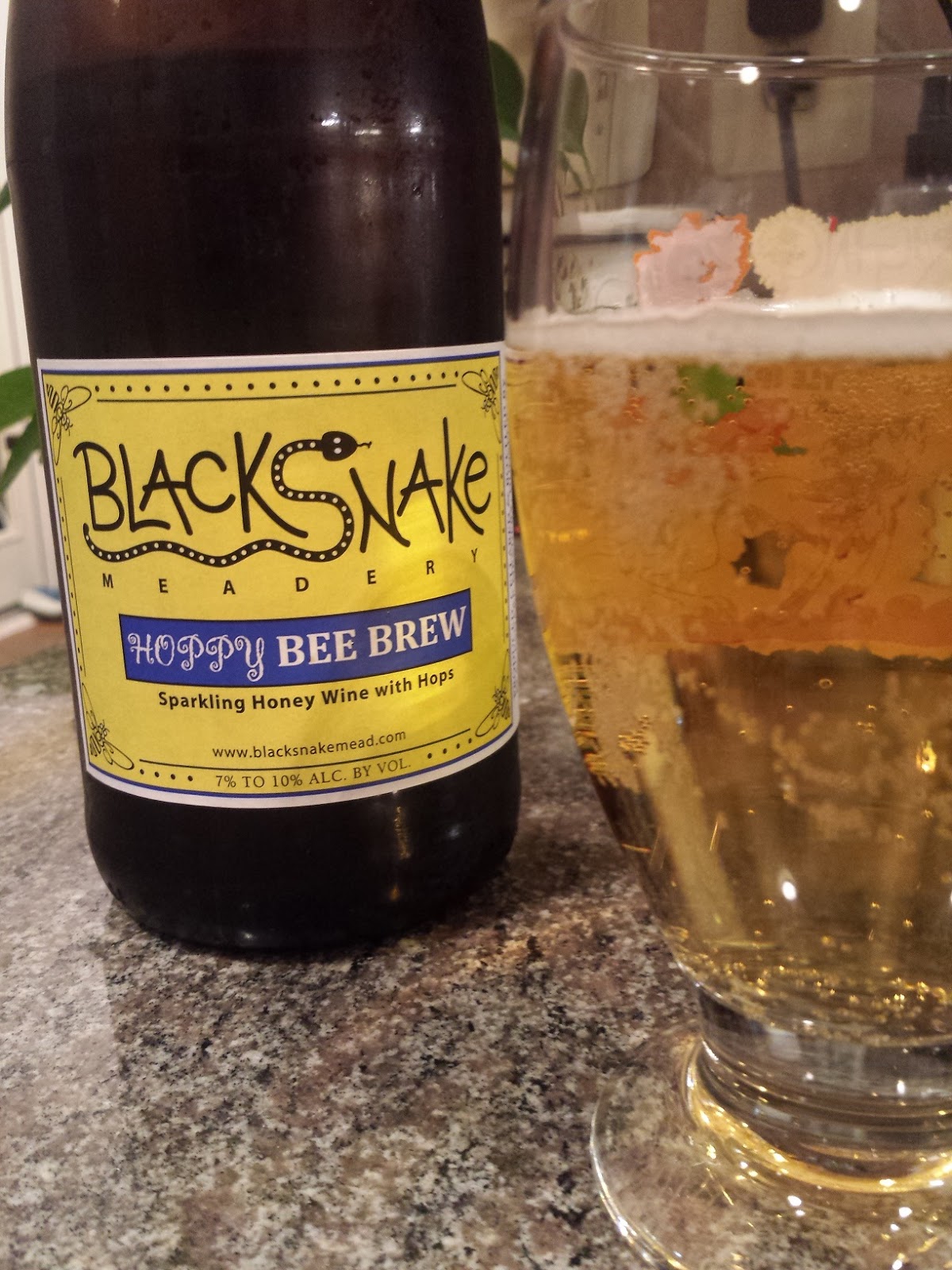 The Blacksnake Meadery Hoppy Bee Brew A Beer Drinkers Mead