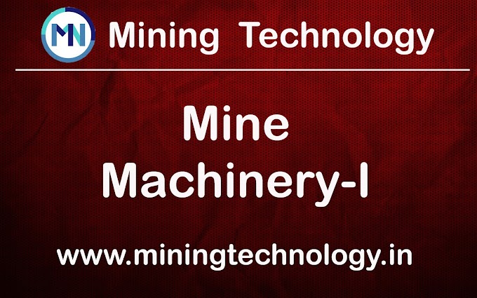 DMNG MINE MACHINERY -I