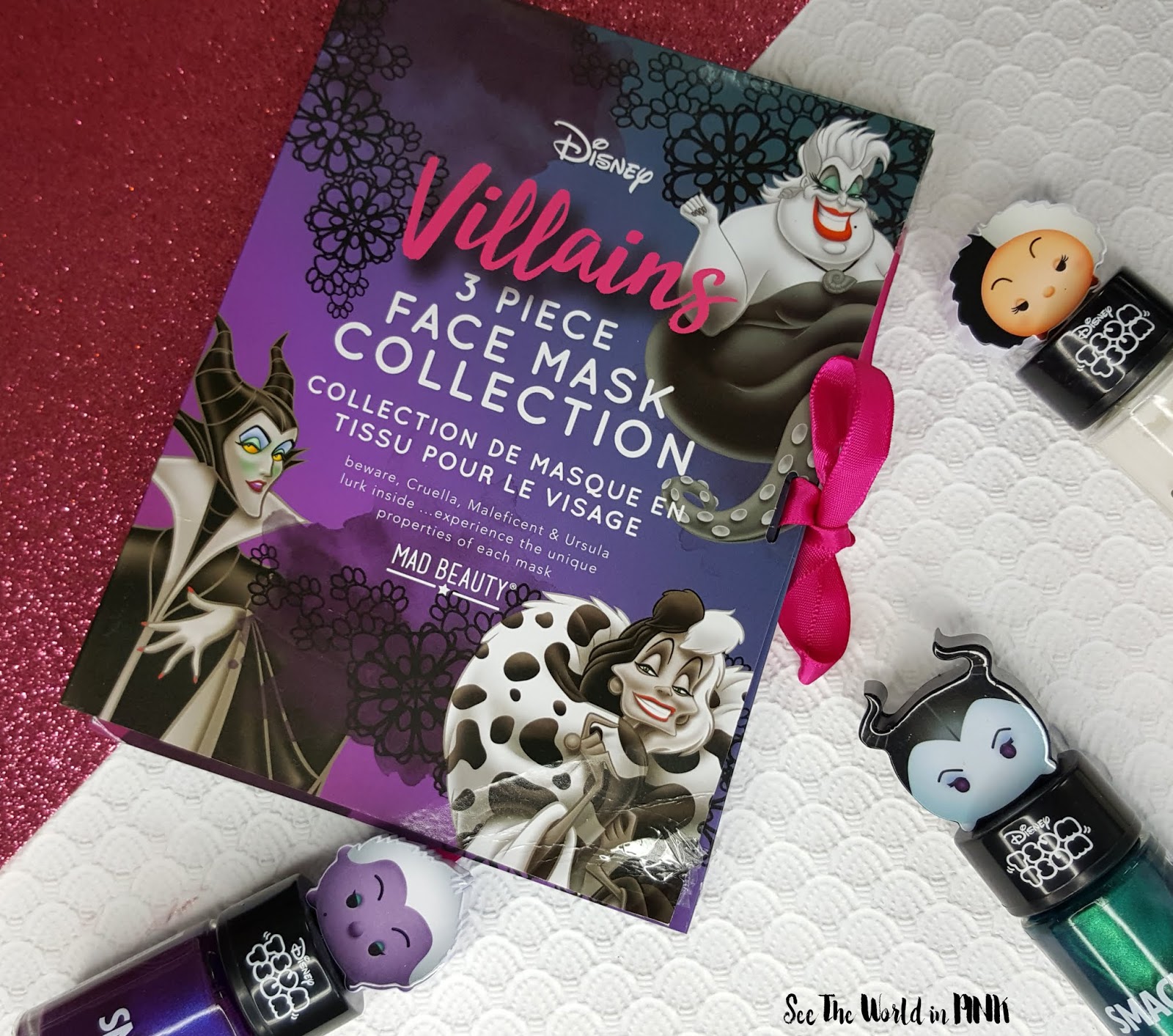 Mad Beauty Disney Villains Face Mask Collection - Try on and Review! 