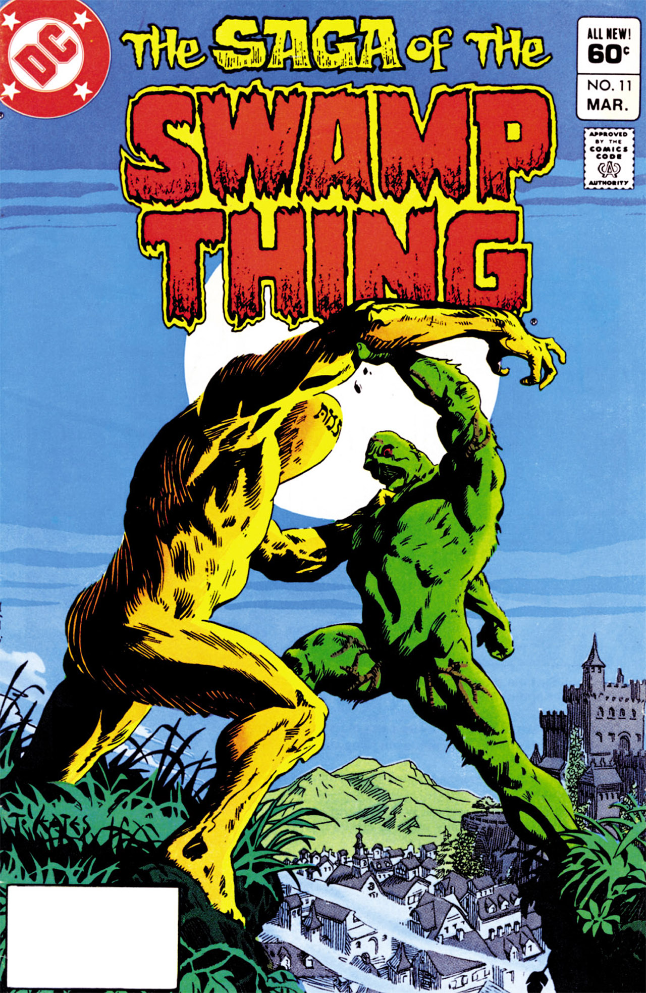 Read online Swamp Thing (1982) comic -  Issue #11 - 1