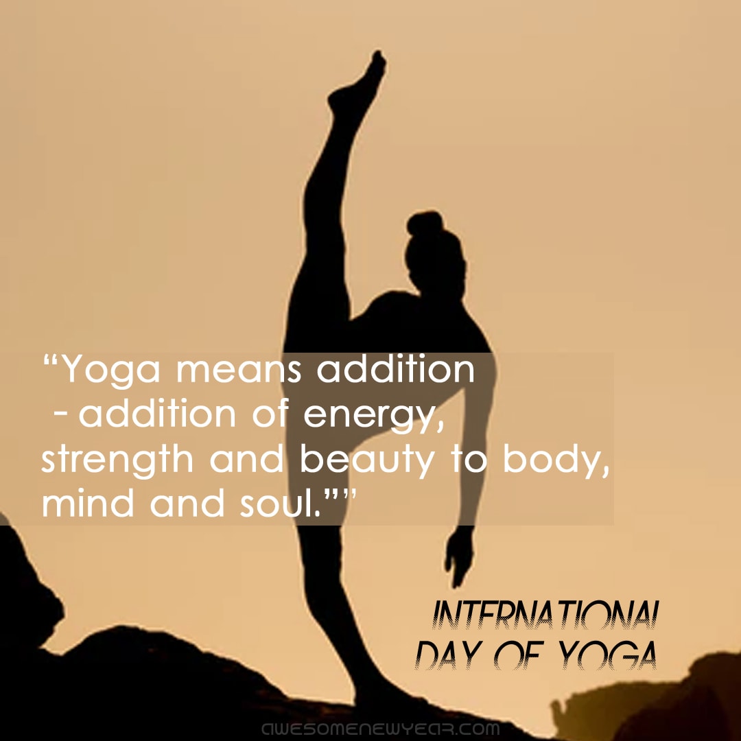 International Yoga Day Quotes With Images | World Yoga Day