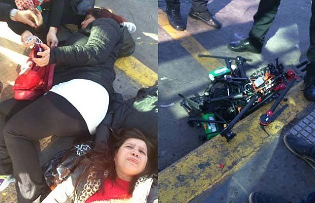 un dron hiere a dos mujeres en Argentina al caer sobre sus cabezas
