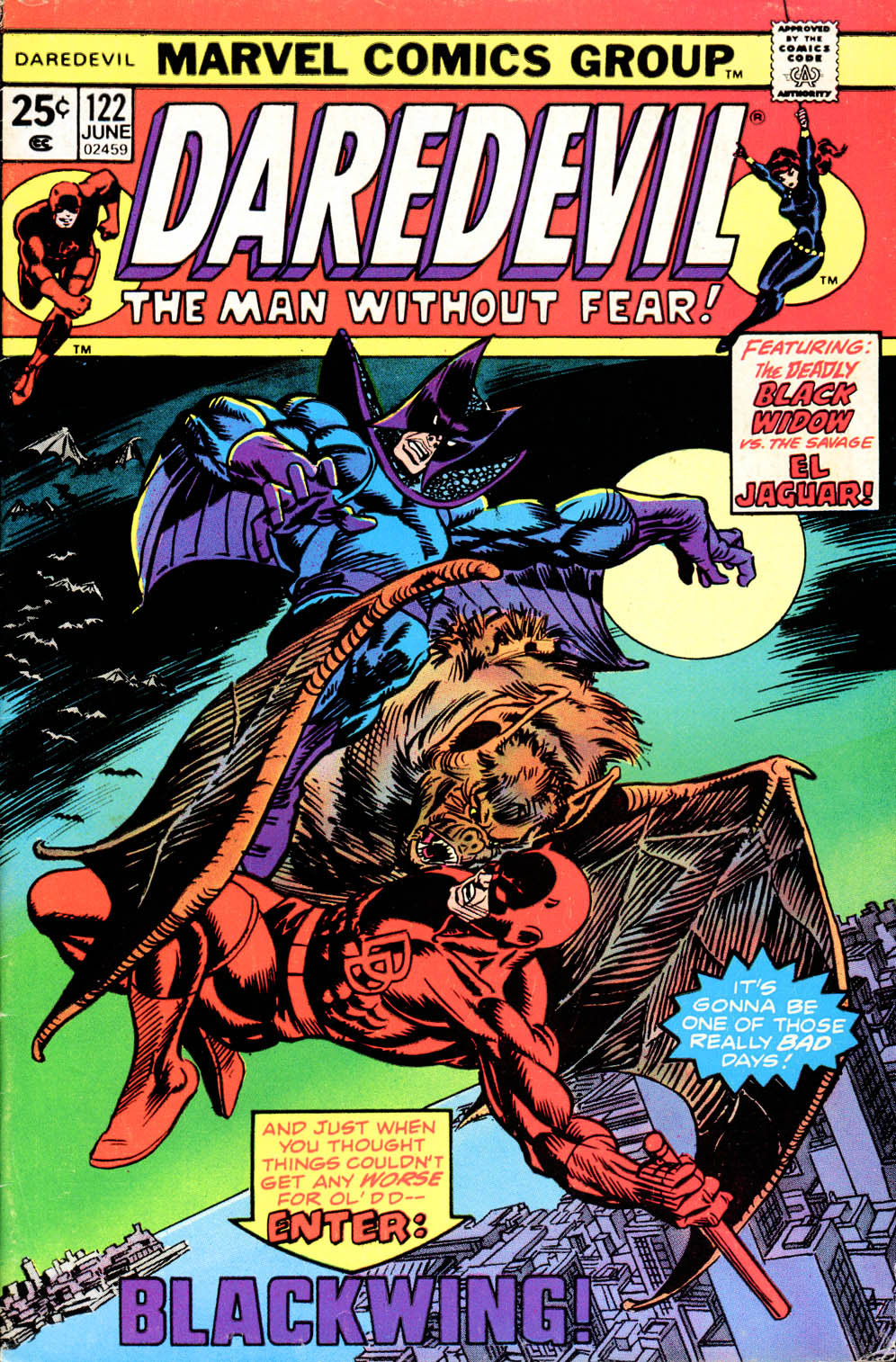 Read online Daredevil (1964) comic -  Issue #122 - 1
