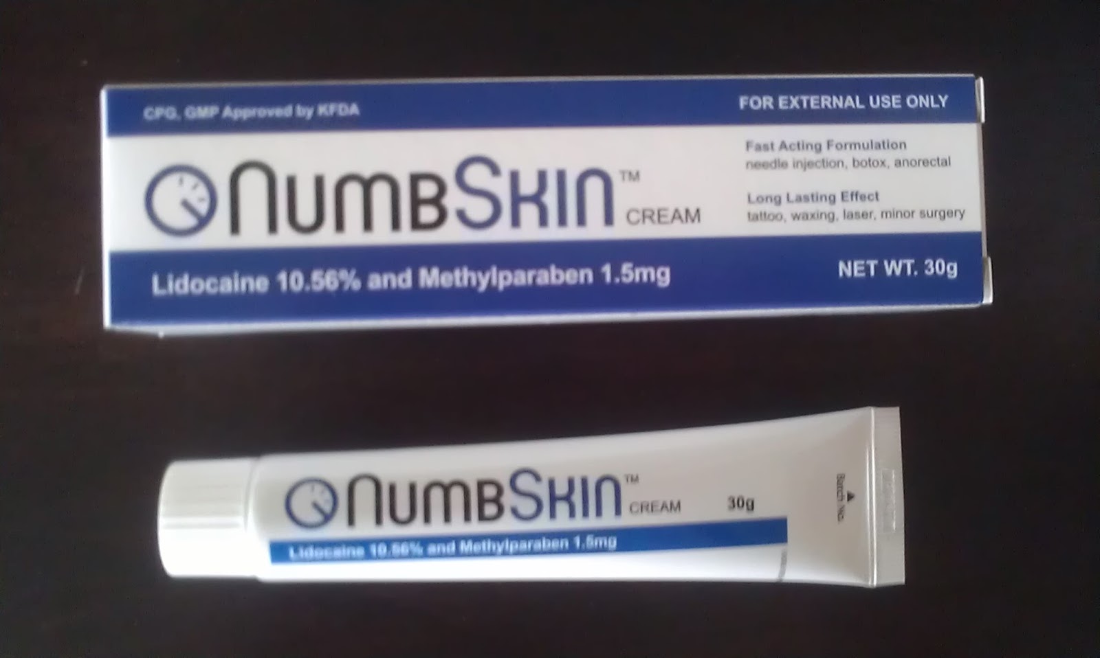 NumbSkin Topical Anesthetic Cream 10.56 Lidocaine