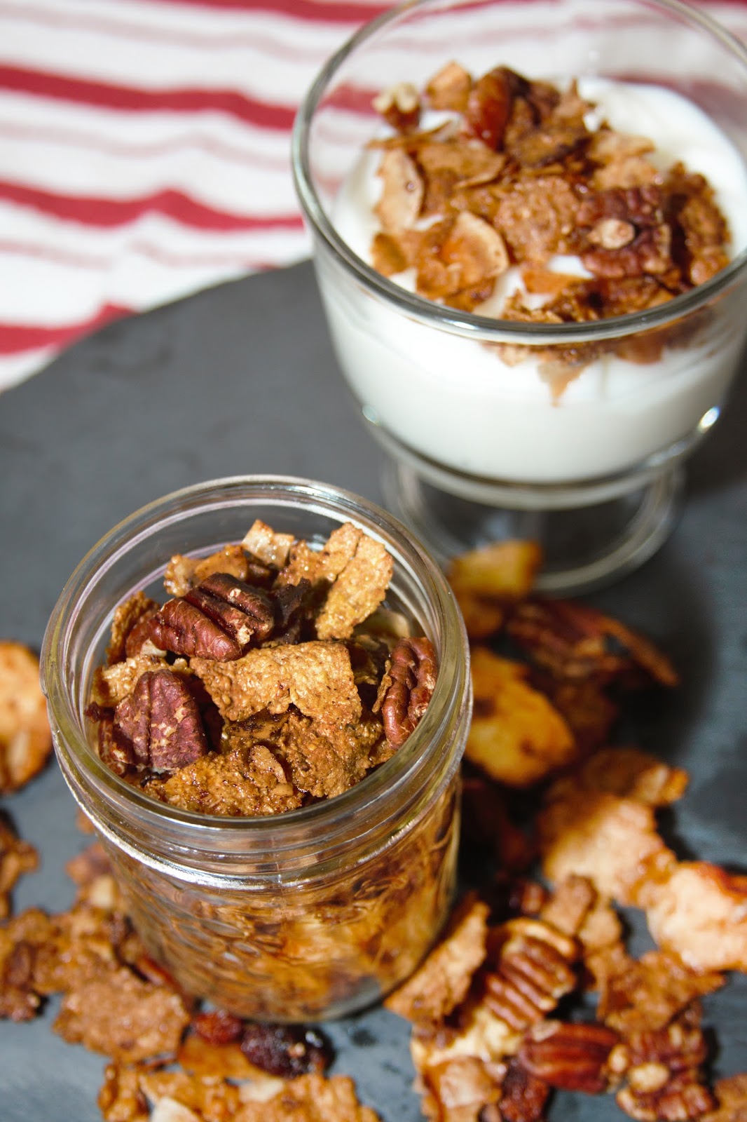 For the Love of Food Honey Roasted Post® Raisin Bran Granola