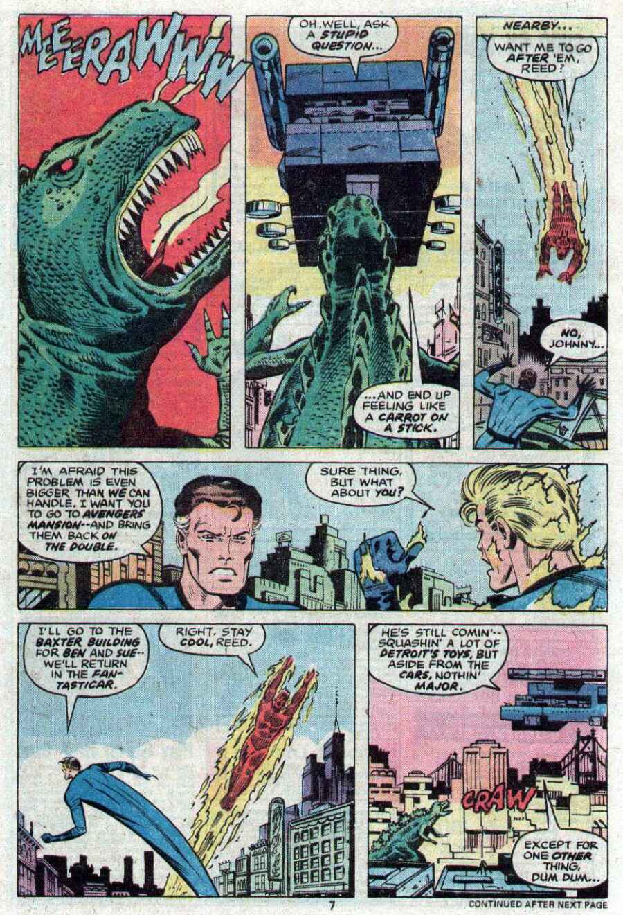 Read online Godzilla (1977) comic -  Issue #23 - 7