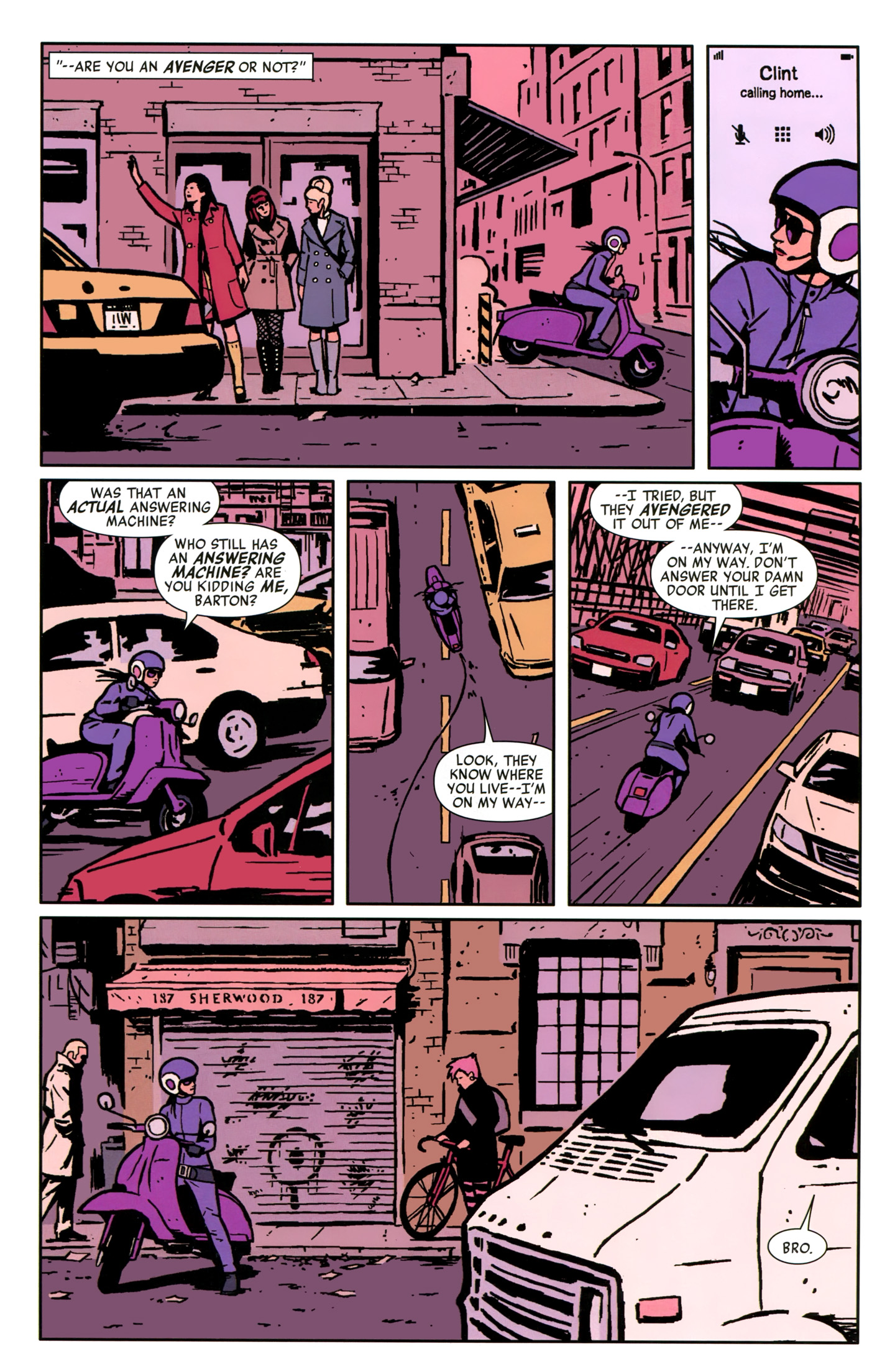 Read online Hawkeye (2012) comic -  Issue #9 - 14