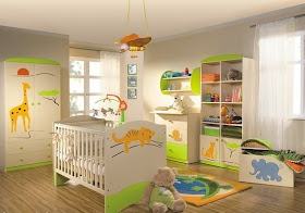 DORMITORIOS CON ESTILO: DECORACIÓN ESTILO SAFARI EN DORMITORIO DEL BEBÉ