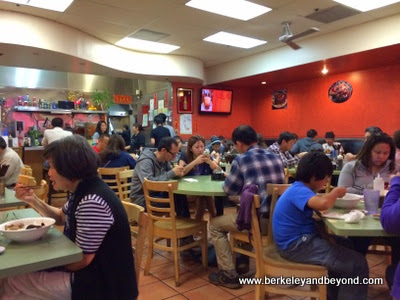 Mi Southeast Asian Eatery interior at 168 Restaurant at Pacific East Mall in Richmond, CA