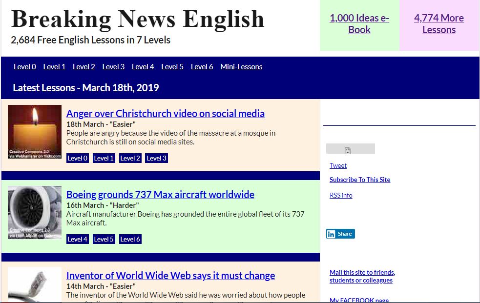 Top 5 Most useful websites for English learning students and Teachers.