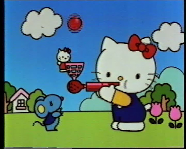 ... do Windball da Hello Kitty (brinde de chupas)